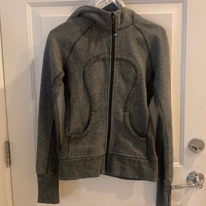 LULULEMON X SOULCYCLE SCUBA ZIP UP SIZE 4